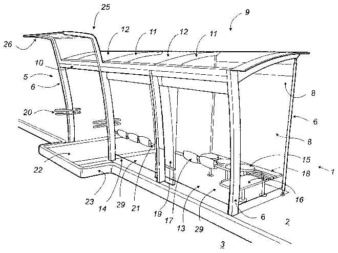 A single figure which represents the drawing illustrating the invention.